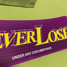 ILLEST バンパーステッカー　★ NEVER LOSE★　USDM　イレスト_画像2