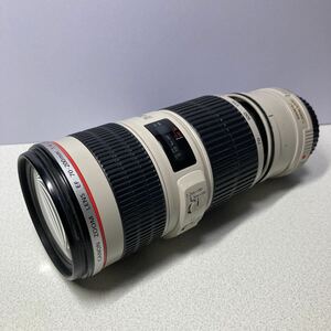 【ジャンク品】Canon EF70-200mm 1:4 L IS USMキヤノン ズームレンズ 1円〜