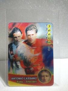 2003-2004 CALCIO ANIMOTION Antonio Cassano AS Roma Italy アントニオ・カッサーノ ASローマ イタリア代表