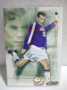 2004 Futera World Football #39 ZINEDINE ZIDANE France ジネディーヌ・ジダン フランス代表