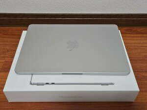 MacBook Air M2 メモリ8GB SSD1TB JISキーボード シルバー 2023