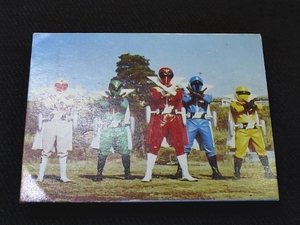 Ngda [Propotion] Mini Card_ Secret Sentai Goranger _1 Yamatsukatsu_006_ Lucky Card_