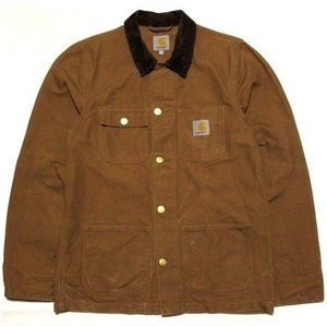 Carhartt WIP Michigan Chore Coat Sサイズ ミシガン チョア コート ジャケット ダック地 ブラウン カーハート ワークインプログレス