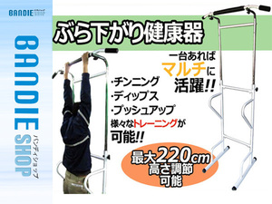 【送料無料】5段調整 チンニングマスター ぶら下がり 健康器具 背筋伸ばし 腹筋 腰痛 骨盤ゆがみ 懸垂 懸垂マシン ストレッチ ダイエット