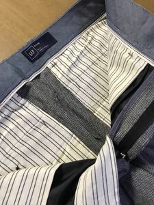 GAP ギャップジャパン㈱ 　31インチ　 梳毛/灰色トラウザーズ