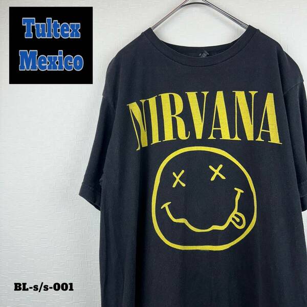 Tultex NIRVANA ニルヴァーナ　プリントTシャツ　M バンT ミュージックT ロックT アメリカ古着　ラッドT used