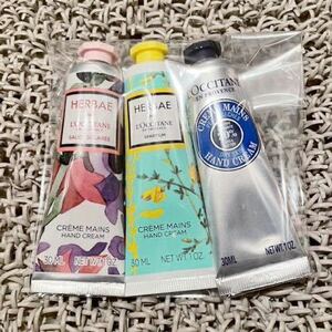 LOCCITANE ロクシタン ハンドクリーム　3本セット　◆エルバヴィオレット ◆エルバガーデン ◆シア