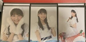 AKB48 STU48 福田朱里　2020.12 netshop限定　ランダム生写真　生写真　セミコンプ 3枚セット