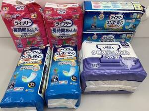 240215I 介護用 オムツ 大量 おまとめ セット まとめ売り ライフリー 長時間 あんしん うす型 クロステープ 紙パンツ パワー消臭 男女共用 