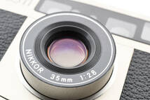 ★☆【シャッター切れる！】 #2072360 ニコン Nikon 35Ti NIKKOR 35mm F2.8 AF コンパクト フィルムカメラ☆★_画像7