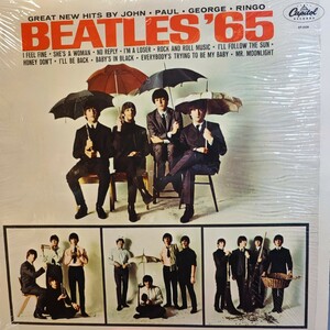 LP US BEATLES'65 The Beatles ビートルズ 80年代リイシュー　シュリンク付きの美盤