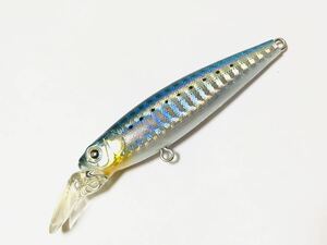 美品★バスデイレンジミノー70Sホロイワシ★70mm9g★シンキング★重心移動スムーズ作動★Bassday RANGE MINNOW 70S★