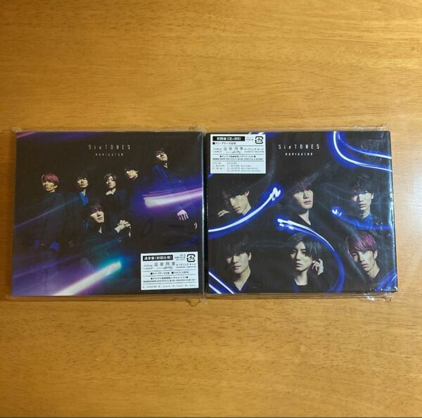 SixTONES「NAVIGATOR」2形態 初回盤(CD+DVD) 通常盤(初回仕様)