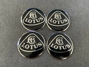 ロータス Lotus ホイール センターキャップシール 56.5ｍｍ 4枚セット アルミ製 カーステッカー 自動車 ●440番