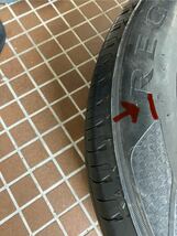 BSレグノ215/55R17 4本ブリヂストンREGNO GR-X2 ほぼ新品9.5分山以上使用僅か！極上品！傷小が1ヶ所有り手渡し引き取り可能 岐阜市から_画像9