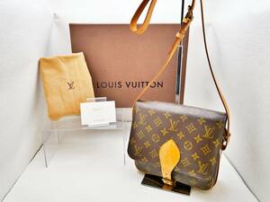 ★1円スタート　美品　LOUIS VUITTON　ルイヴィトン モノグラム　カルトシエール 22 　ビトン箱、保存袋、取説付き