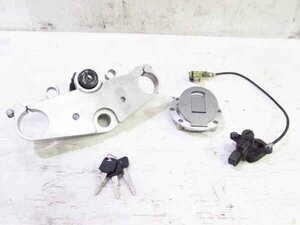 ZEXT XJR1300 RP01J 実動車外し 純正 キーシリンダーSET 鍵違い品 検※ RP17J RP03J RP021 XJR1200 XJR1200R 4KG SP ブレンボ 136G32