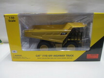 新品　1/50　京商　CAT　777D　オフハイウェイトラック　絶版_画像1