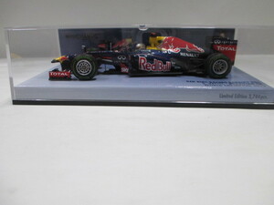 新品　1/43　ミニチャンプス　セバスチャン　ベッテル　レッドブルレーシング　ルノー　RB8　2012　絶版