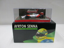 新品　1/64　ミニチャンプス　マクラーレン　MP4/4　ホンダ　V6　ターボ　アイルトンセナ　絶版_画像1