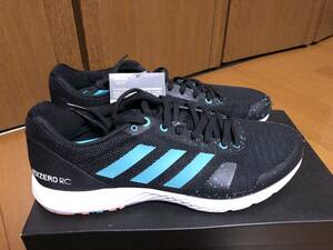 新品 adidas ADIZERO RC 27.5cm Black メンズ マラソンシューズ