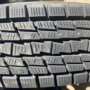 スズキ ジムニー 純正ホイール スタッドレス 175/80R16 4本セット バリ山 16インチ 5.5J 139.7 5H ハブ径約108mm 中古タイヤの画像6