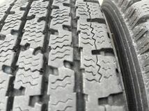 軽トラ バン スタッドレス 社外アルミホイールタイヤ4本セット TOYO 145/80R12 86/84N LT 80/78N LT対応 ハイゼット キャリィ アクティ等_画像8