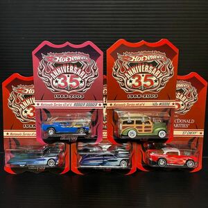 Hot Wheels ANNIVERSARY 35 3rd Annual Collecters Nationals 5台セット