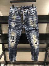  【新品】 DSQUARED2 ディースクエアード サイズ54デニム ジーンズ ジーパン ボトムス _画像1