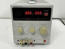 (JT2402）KENWOOD 直流安定化電源 REGULATED DC POWER SUPPLY PA18-6A 　中古_画像2