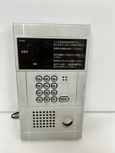 （JT24020）アイホン　集合玄関機　VGX-DBL-SV　ジャンク品