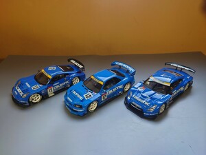 ミニカー 1／18 オートアート 3台セット AUTO art カルソニック CALSONIC 日産 スカイラインGT-R R34 R35 フェアレディZ2005SUPER GT