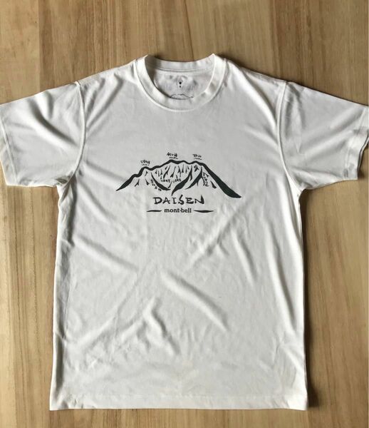 ★美品★mont-bell モンベル　伯耆大山・ご当地店舗限定ウィックロン　TシャツS