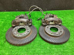 PEUGEOT Peugeot 106 S16 latter term left steering wheel original front caliper, rotor left right slit rotor 