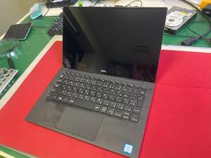 ジャンク DELL XPS 13 9350 Corei7-6560U DDR3-8G　SSD 無し　QHD+(3200×1800） InfinityEdge タッチ ディスプレイ　45WACアダプタ