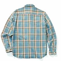 【Ron Herman】大人カジュアルの爽やか魅せに◎!!定価3.2万 RHC ロンハーマン Fade Check Shirt ツイルチェックシャツ ワークシャツ 日本製_画像9