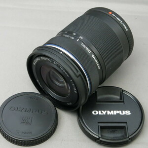 【美品】OLYMPUS(OM SYSTEM)オリンパス　M.ZUIKO DIGITAL40-150mmF4-5.6Rブラック　マイクロフォーサーズ用★NO.7968