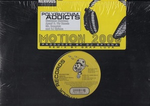 【廃盤12inch】POLYRHYTHM ADDICTS / MOTION 2000