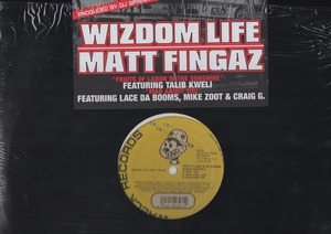 【廃盤12inch】WIZDOM LIFE & MATT FINGAZ / Fruites Of Labor In The Sunshine