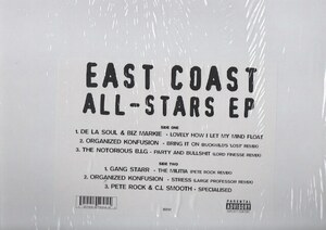 【廃盤12inch】VA / EAST COAST ALL-STARS EP