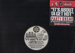 【廃盤12inch】DJ EV / It's About Ta Get Hot