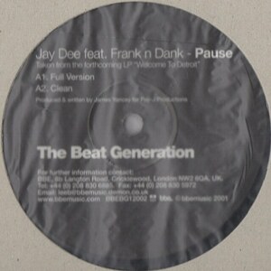 【廃盤12inch】Jay Dee / Pause