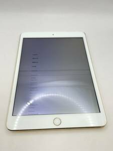 （KT050441）【爆速発送・土日発送可】iPad mini3 ゴールド 16GB 利用制限 ◯ アイパッド Apple 1円スタート【キャリア・docomo】