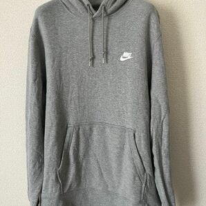 【美品】NIKE AS M NK BIG SWOOSH PO HOODIE DK GREY HEATHER 2XL