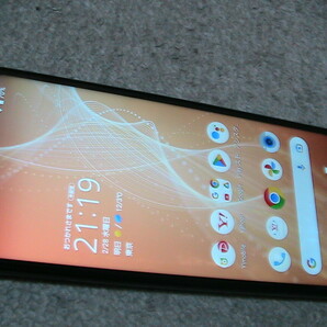 送料230円 A003SH 画面割れ無し AQUOS sense4 basic 黒 Android12 NO.360 JUNK 部品取りの画像5