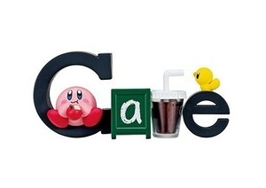 内袋未開封 リーメント◆星のカービィ　Kirby&Words　4.Cafe　ミニチュア 　フィギュア