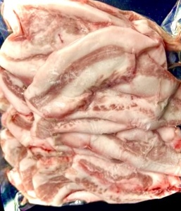 ^_^/. 1 кг x 14 пакетов для Якинику! Tontoro свинина Toro Slice ○ ::