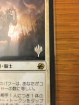 MTG　輝かしい聖戦士、エーデリン/Adeline, Resplendent Cathar プロモマーク入り 日本語_画像2