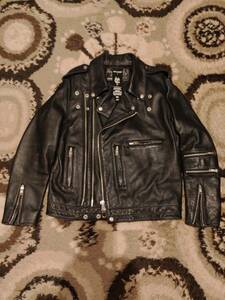 NEIGHBORHOOD ネイバーフッド ダブルライダースジャケット Lewis Leathers ルイスレザー SCHOTT ショット