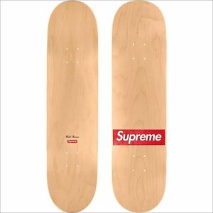 送料無料 Supreme Routed Box Logo Skateboard Natural 24SS シュプリーム スケートボード デッキ スケボー ボックスロゴ ステッカー 新品